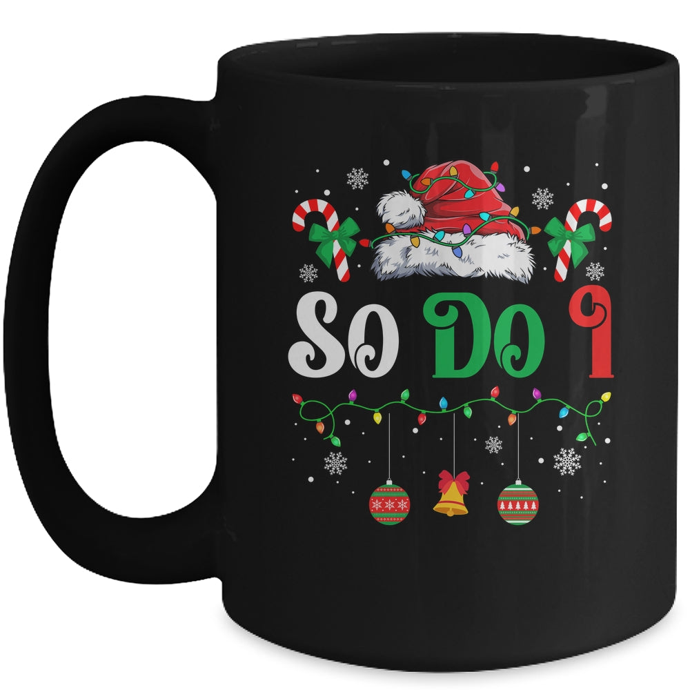 I Don't Do Matching Christmas Outfits So Do I Couples Family Mug | siriusteestore