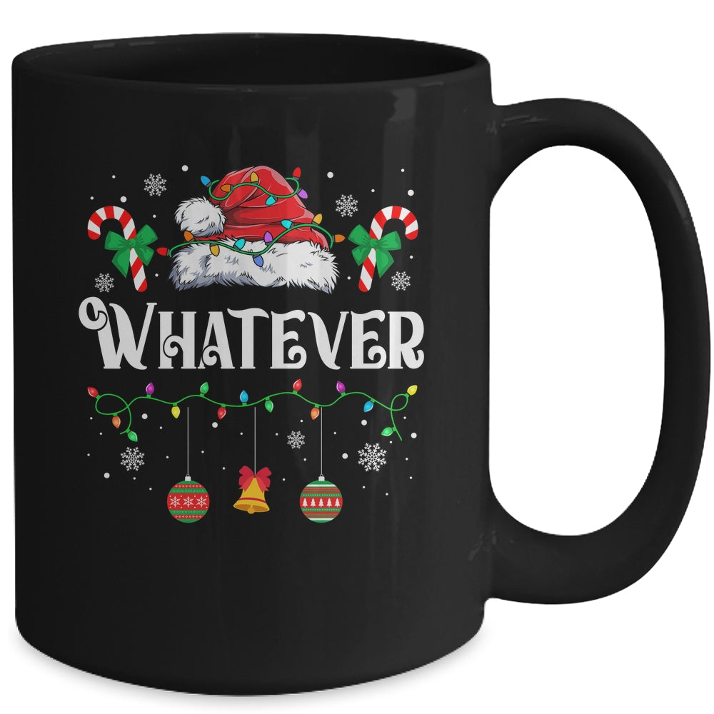 I Don't Do Matching Christmas Outfits Whatever Mug | siriusteestore