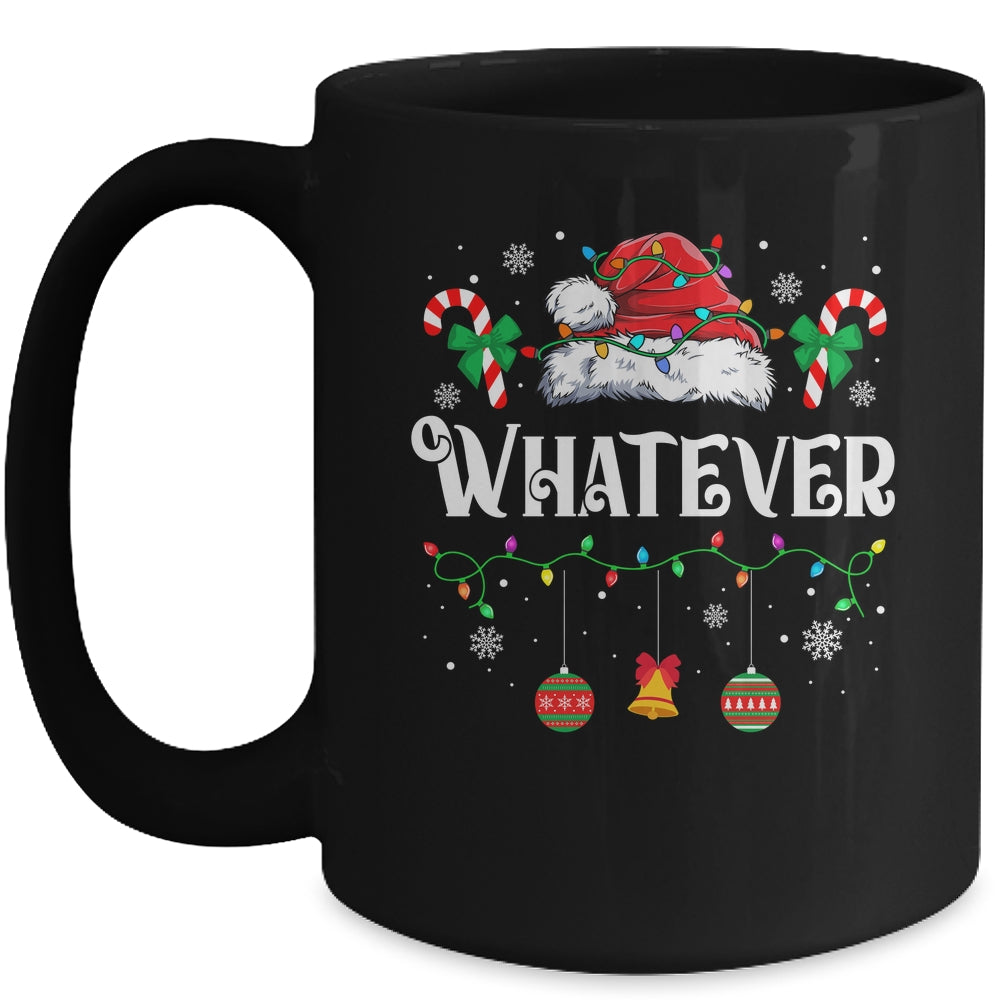 I Don't Do Matching Christmas Outfits Whatever Mug | siriusteestore