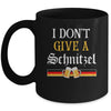 I Don't Give A Schnitzel German Beer Wurst Funny Oktoberfest Mug | siriusteestore