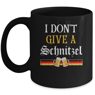 I Don't Give A Schnitzel German Beer Wurst Funny Oktoberfest Mug | siriusteestore