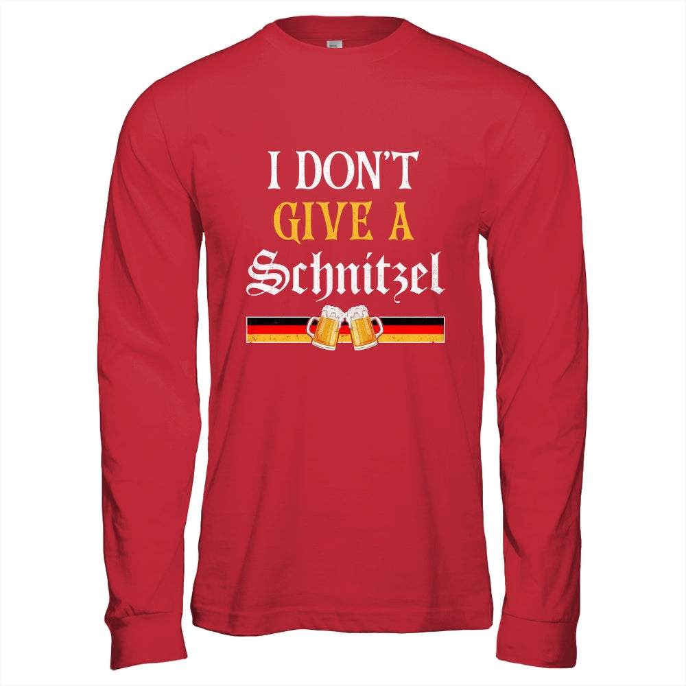 I Don't Give A Schnitzel German Beer Wurst Funny Oktoberfest Shirt & Hoodie | siriusteestore