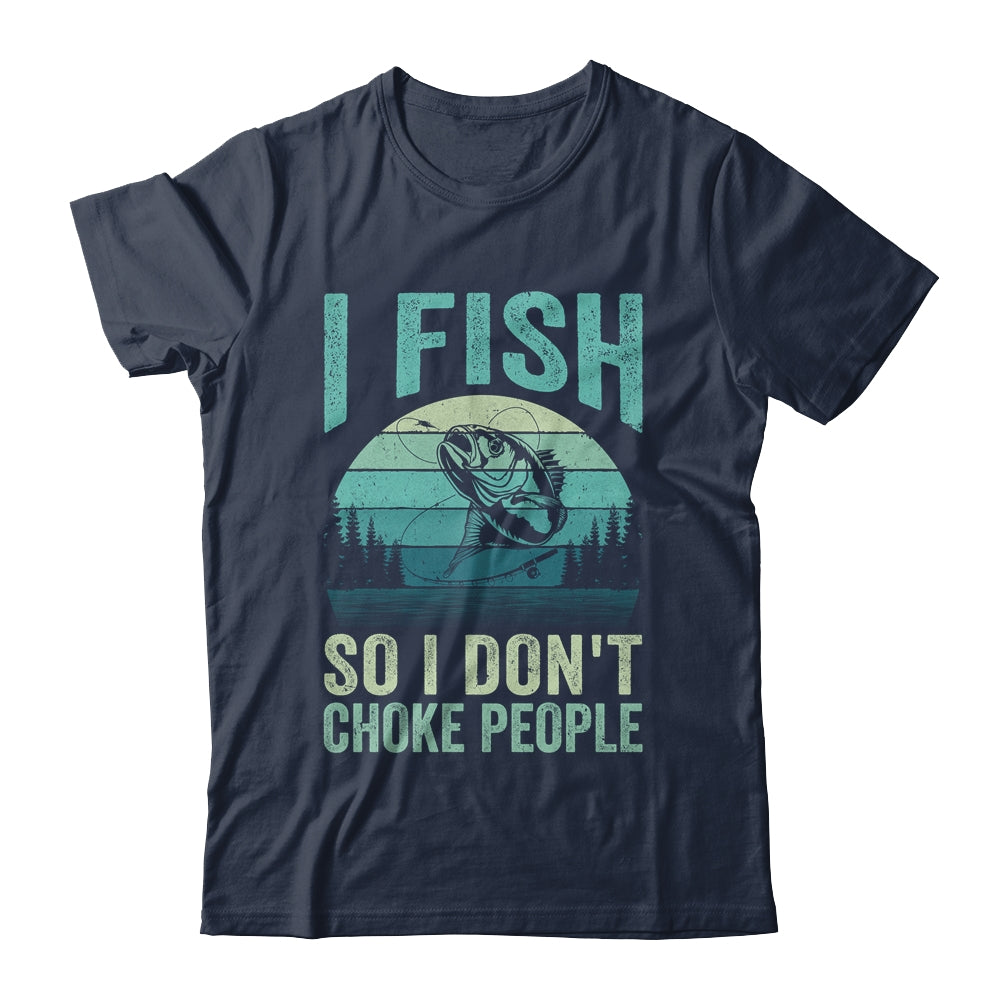 Funny Fishing Shirt Sayings Quotes Outdoors Men Born to Fish