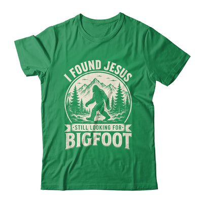 I Found Jesus Still Looking Bigfoot Funny Summer Christian Shirt & Hoodie | siriusteestore