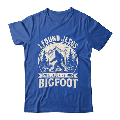 I Found Jesus Still Looking Bigfoot Funny Summer Christian Shirt & Hoodie | siriusteestore