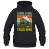 I Have A One Track Mind Train Men Women Retro Railroad Lover Shirt & Hoodie | siriusteestore