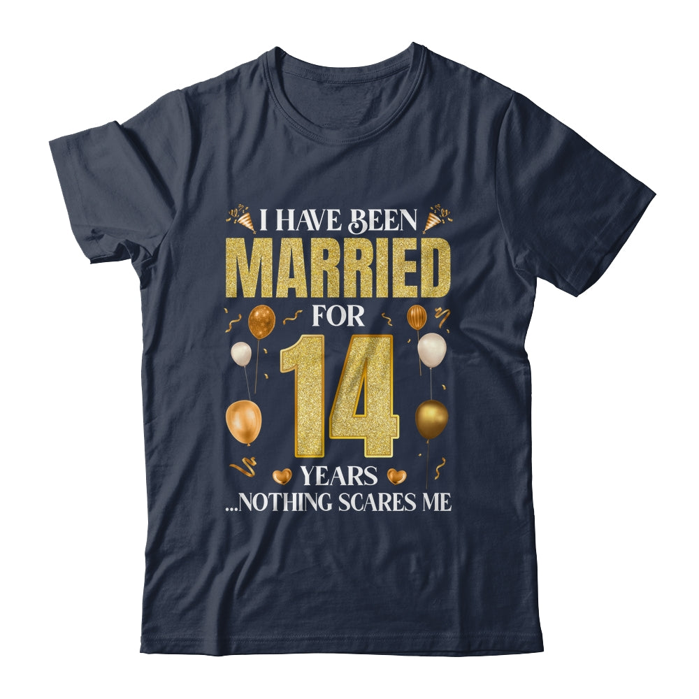 I Have Been Married For 14 Years 14th Wedding Anniversary Shirt & Hoodie | siriusteestore