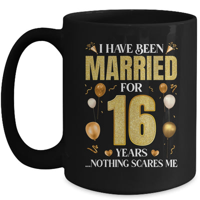 I Have Been Married For 16 Years 16th Wedding Anniversary Mug | siriusteestore