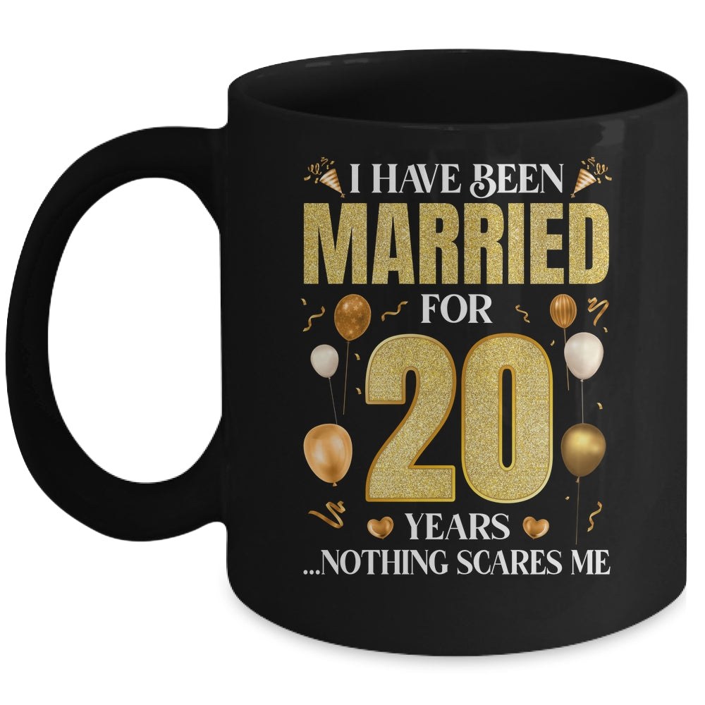 I Have Been Married For 20 Years 20th Wedding Anniversary Mug | siriusteestore