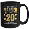 I Have Been Married For 20 Years 20th Wedding Anniversary Mug | siriusteestore
