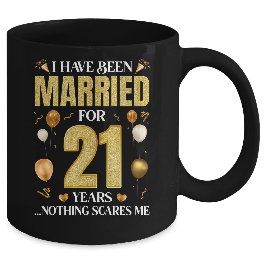 I Have Been Married For 21 Years 21st Wedding Anniversary Mug | siriusteestore
