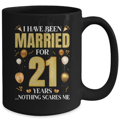 I Have Been Married For 21 Years 21st Wedding Anniversary Mug | siriusteestore