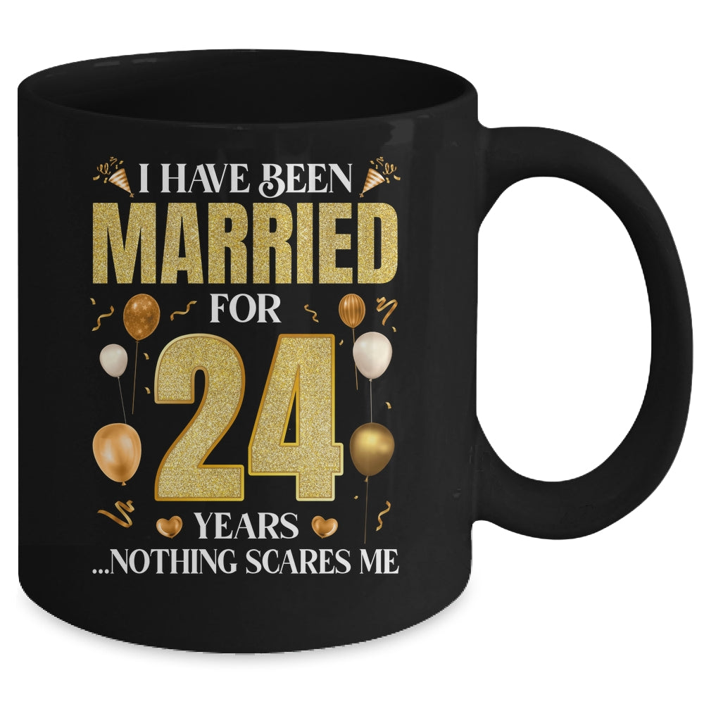 I Have Been Married For 24 Years 24th Wedding Anniversary Mug | siriusteestore