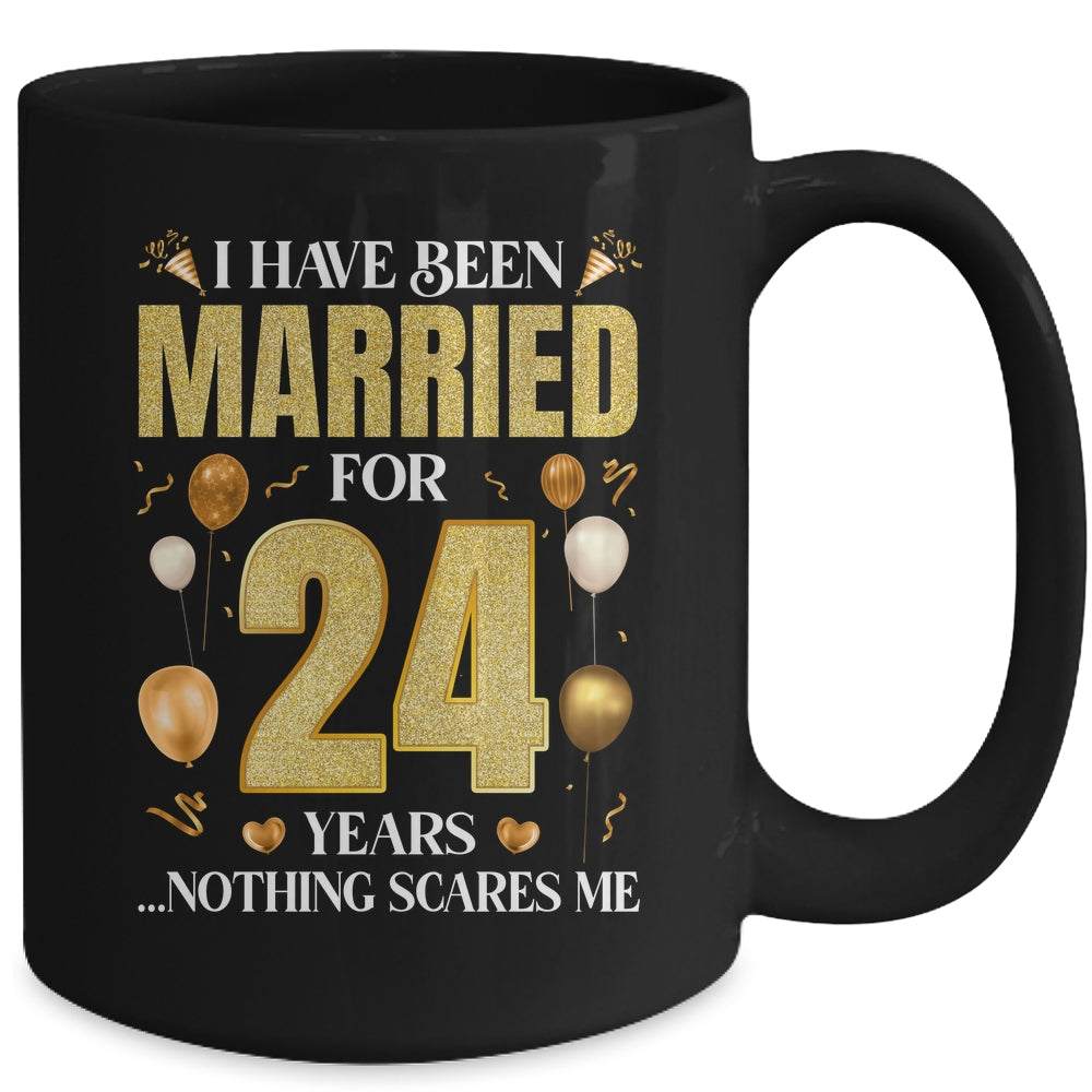 I Have Been Married For 24 Years 24th Wedding Anniversary Mug | siriusteestore