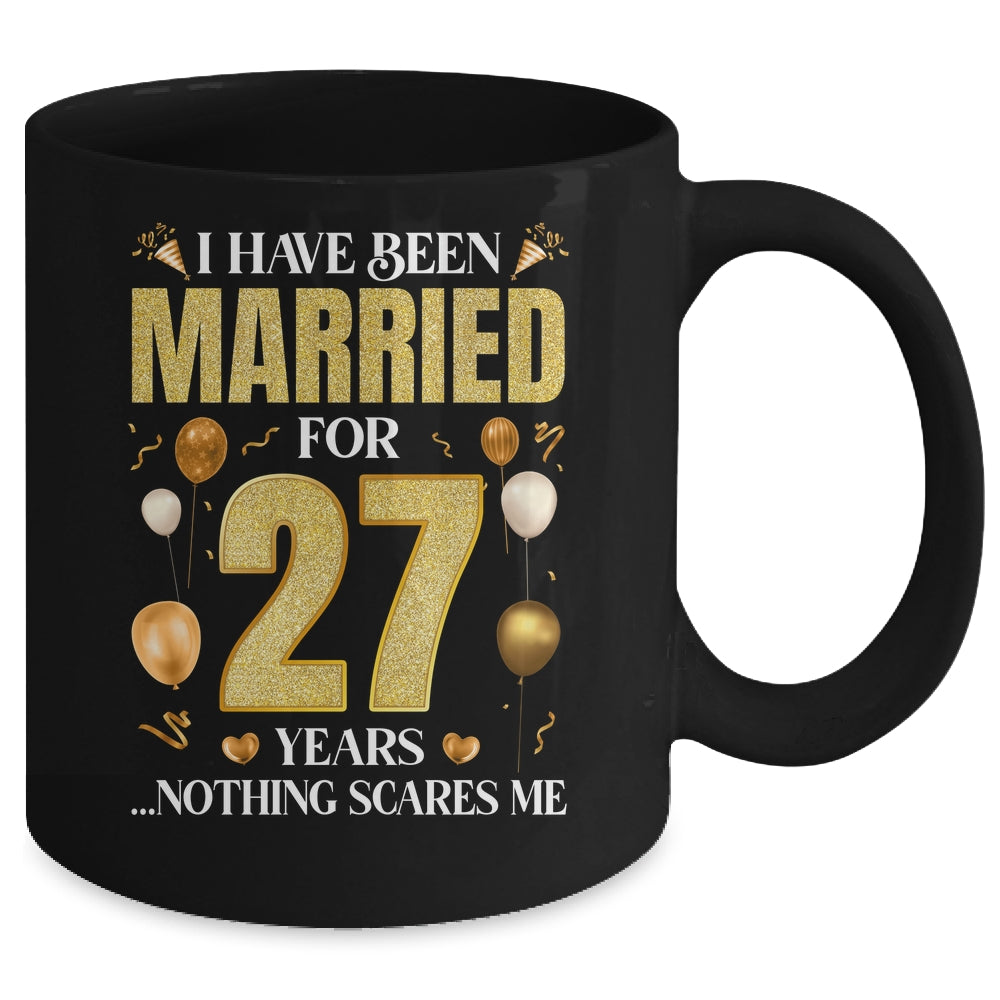 I Have Been Married For 27 Years 27th Wedding Anniversary Mug | siriusteestore