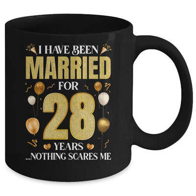 I Have Been Married For 28 Years 28th Wedding Anniversary Mug | siriusteestore