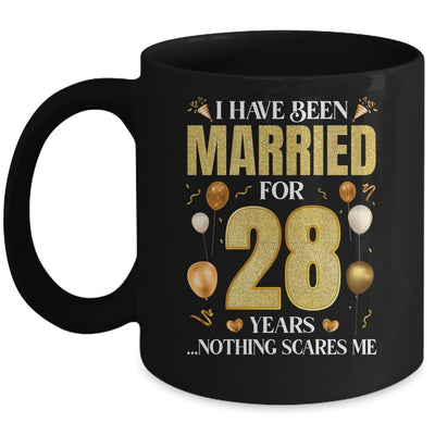 I Have Been Married For 28 Years 28th Wedding Anniversary Mug | siriusteestore