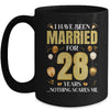 I Have Been Married For 28 Years 28th Wedding Anniversary Mug | siriusteestore