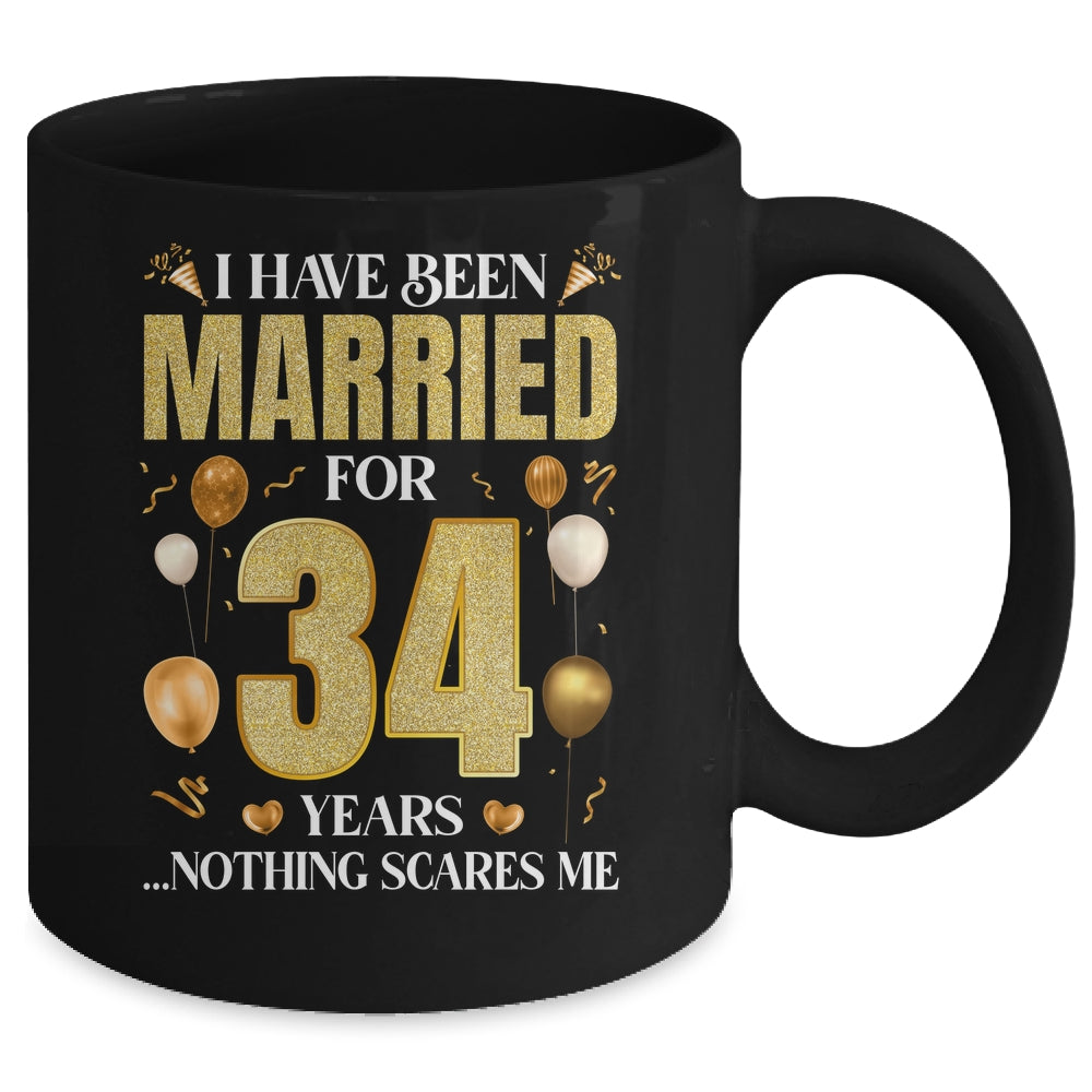 I Have Been Married For 34 Years 34th Wedding Anniversary Mug | siriusteestore