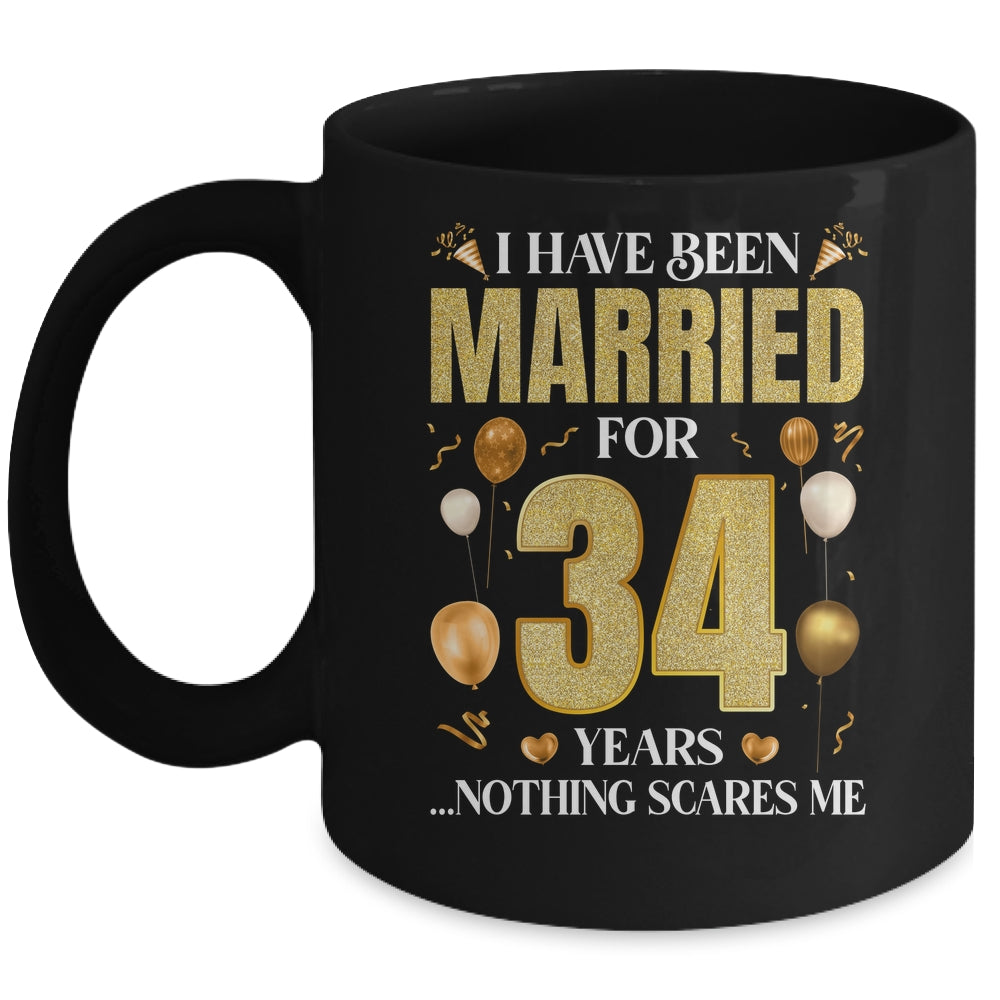 I Have Been Married For 34 Years 34th Wedding Anniversary Mug | siriusteestore