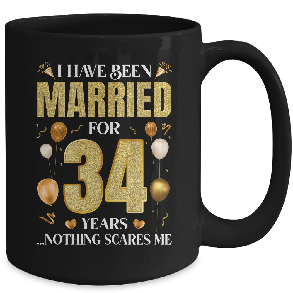 I Have Been Married For 34 Years 34th Wedding Anniversary Mug | siriusteestore