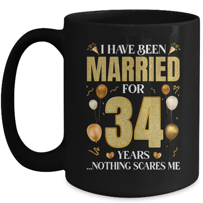 I Have Been Married For 34 Years 34th Wedding Anniversary Mug | siriusteestore