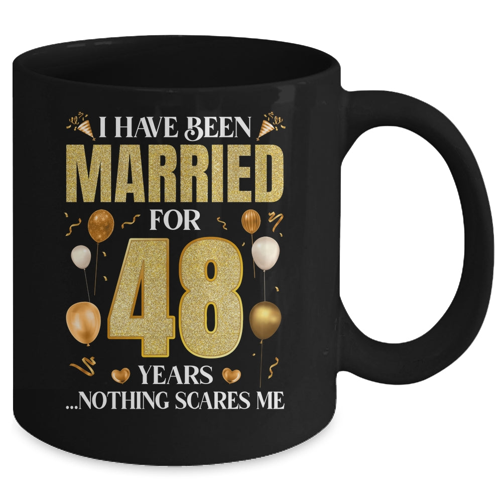 I Have Been Married For 48 Years 48th Wedding Anniversary Mug | siriusteestore