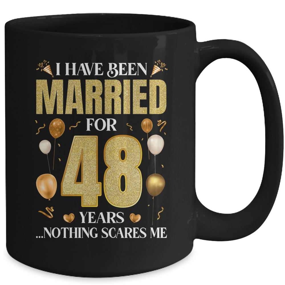 I Have Been Married For 48 Years 48th Wedding Anniversary Mug | siriusteestore