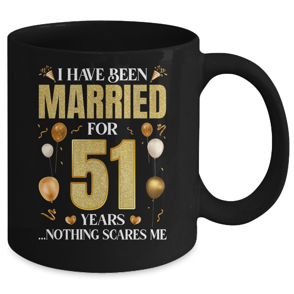 I Have Been Married For 51 Years 51st Wedding Anniversary Mug | siriusteestore