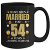 I Have Been Married For 54 Years 54th Wedding Anniversary Mug | siriusteestore