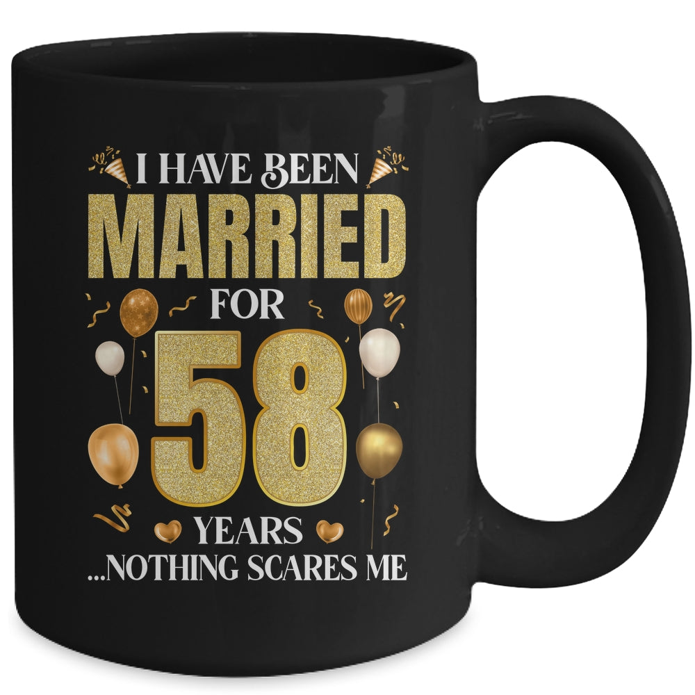 I Have Been Married For 58 Years 58th Wedding Anniversary Mug | siriusteestore
