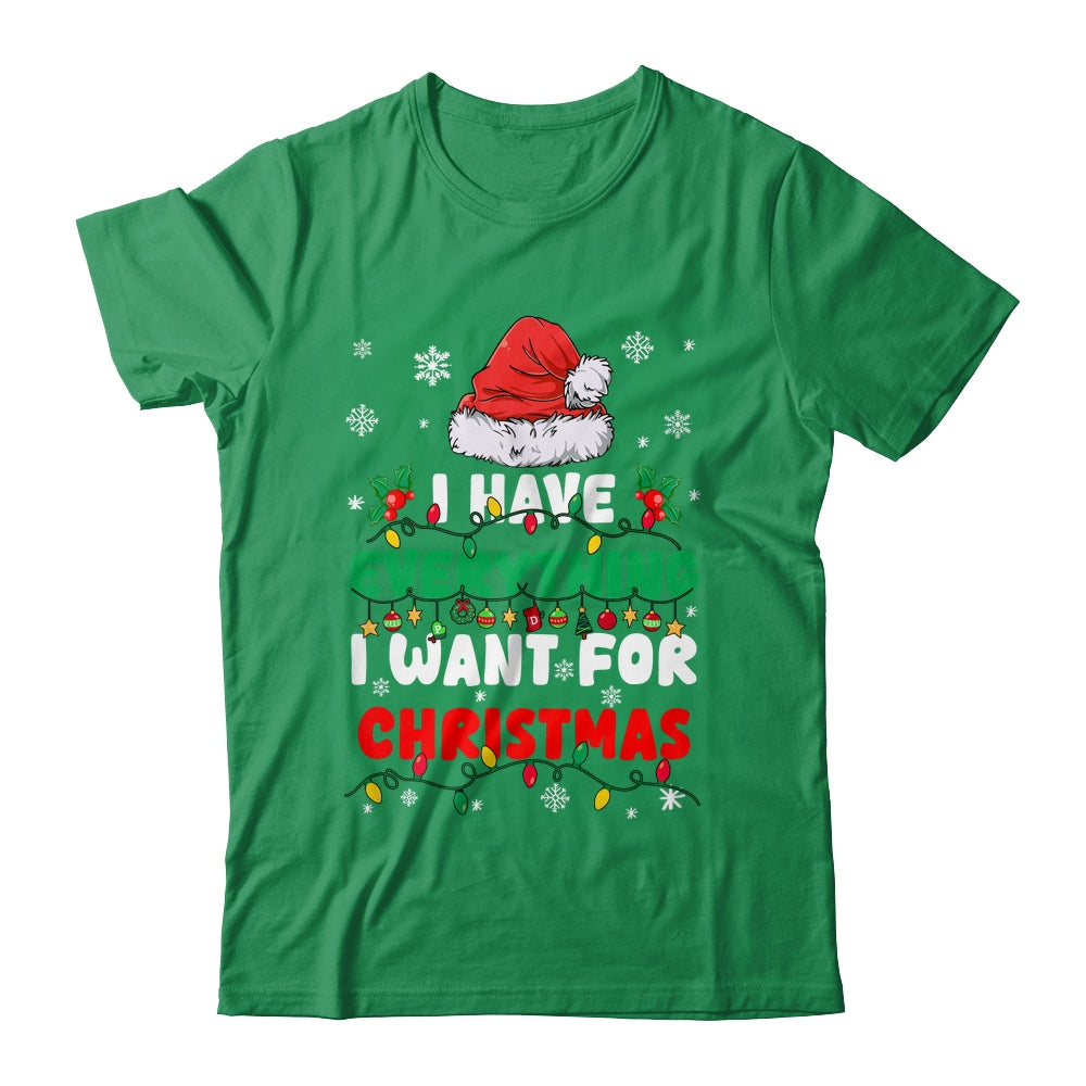I Have Everything I Want For Christmas Its Me I'm Everything Shirt & Sweatshirt | siriusteestore