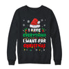 I Have Everything I Want For Christmas Its Me I'm Everything Shirt & Sweatshirt | siriusteestore