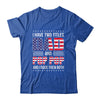 I Have Two Titles Dad And Pop Pop Funny Fathers Day Flag Shirt & Hoodie | siriusteestore