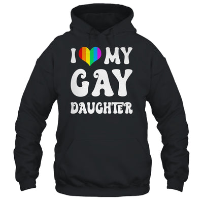 I Heart My Gay Daughter I Love My Gay Daughter LGBTQ LGBT Shirt & Tank Top | siriusteestore