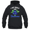 I Just Really Like Blueberries Lover Kids Boy Girls Funny Shirt & Tank Top | siriusteestore