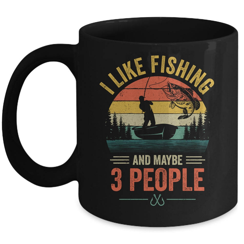Funny Sayings Fishing Hunting T-Shirts Mug For Dad Papa Gift Men's Women's  