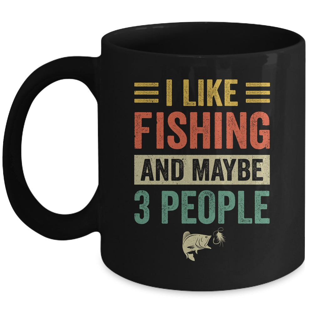 Never Underestimate An Old Man With A Fishing Rod Funny Gift Old Man Funny  Gifts Coffee Mug