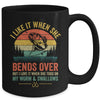 I Like It When She Bends Over Retro Funny Novelty Fishing Mug | siriusteestore