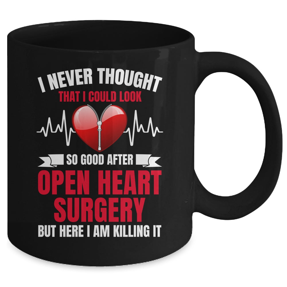 I Look So Good After Open Heart Surgery Funny For Men Women Mug | siriusteestore