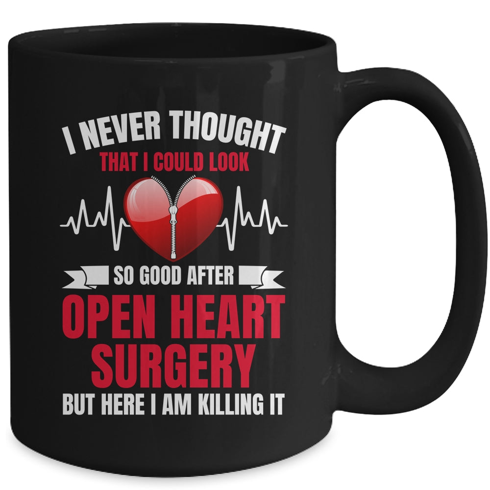 I Look So Good After Open Heart Surgery Funny For Men Women Mug | siriusteestore