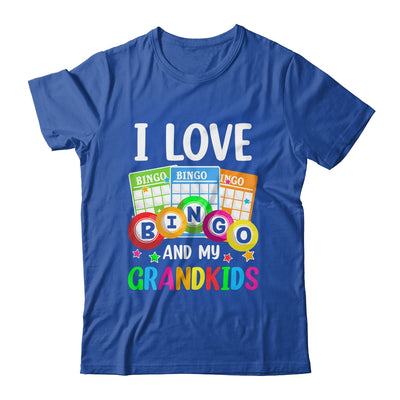 I Love Bingo And My Grandkids Funny Bingo Player Women Men Shirt & Tank Top | siriusteestore
