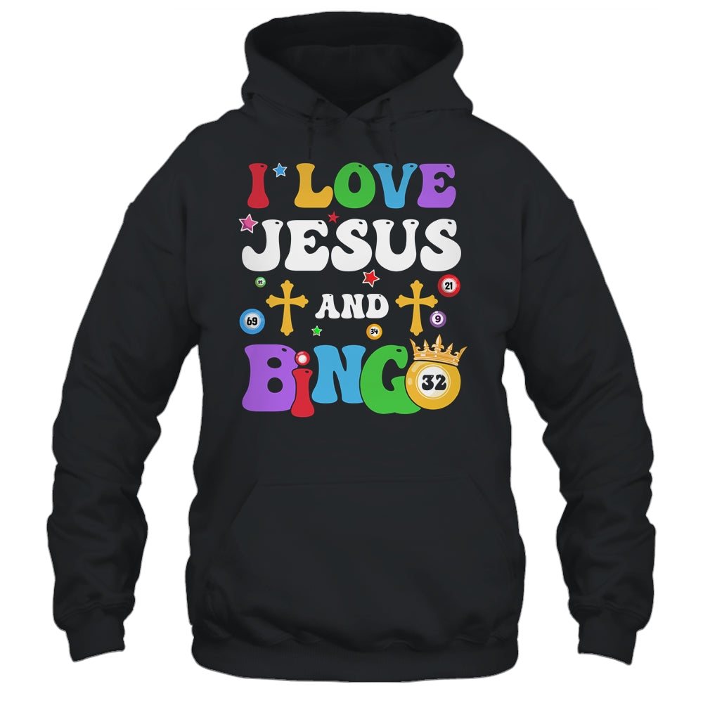 I Love Jesus And Bingo Christian Cross Board Games Shirt & Tank Top | siriusteestore