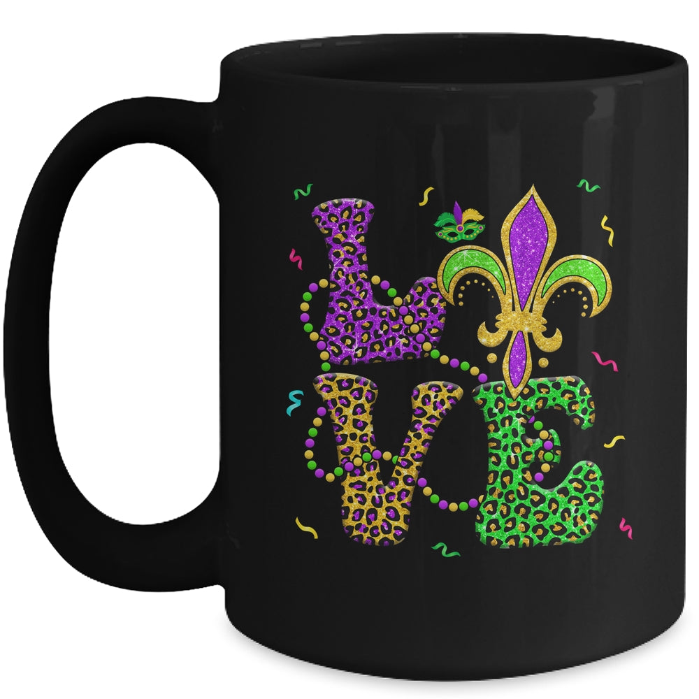 I Love Mardi Gras For Matching Family Costume Men Women Mug | siriusteestore