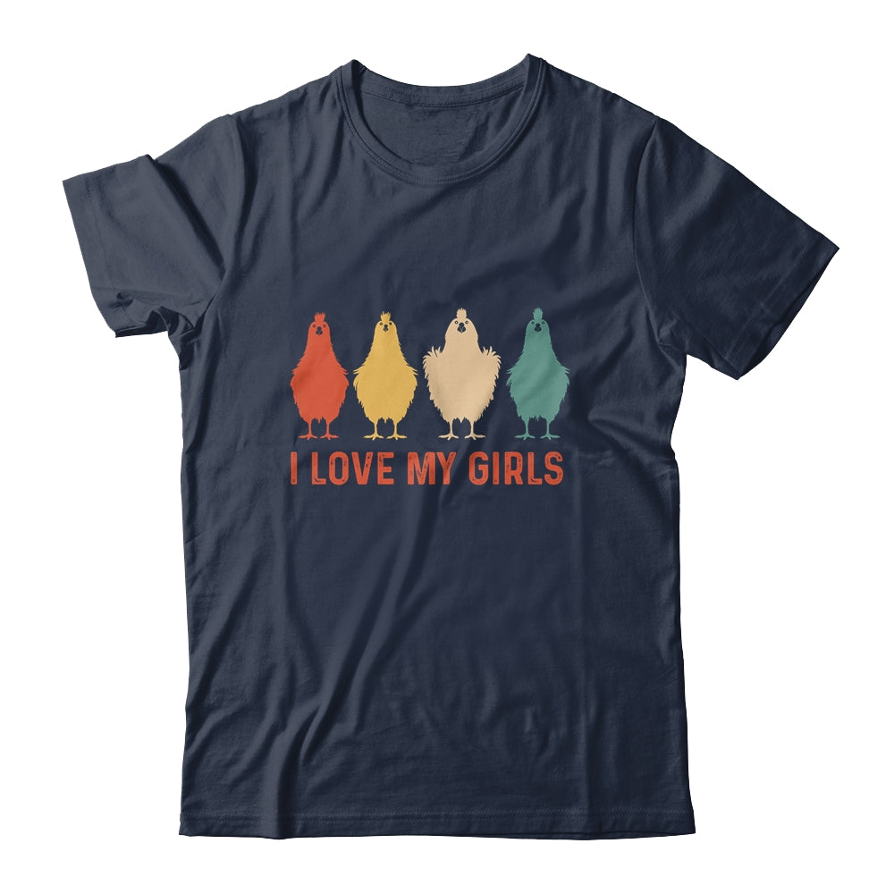 I Love My Girls Chicken Lady I Love My Girls Chickens Shirt & Tank Top | siriusteestore