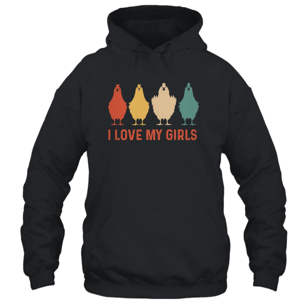 I Love My Girls Chicken Lady I Love My Girls Chickens Shirt & Tank Top | siriusteestore