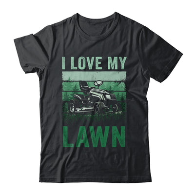 I Love My Lawn Mowing For Women Men Grass Cutter Vintage Shirt & Tank Top | siriusteestore