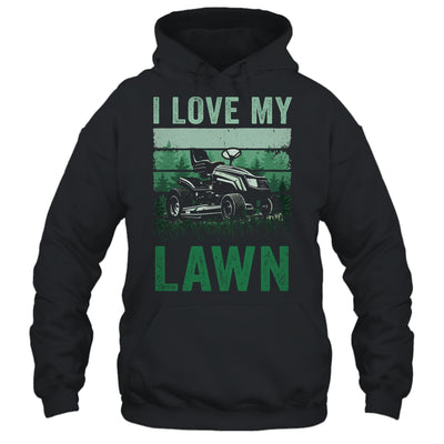 I Love My Lawn Mowing For Women Men Grass Cutter Vintage Shirt & Tank Top | siriusteestore