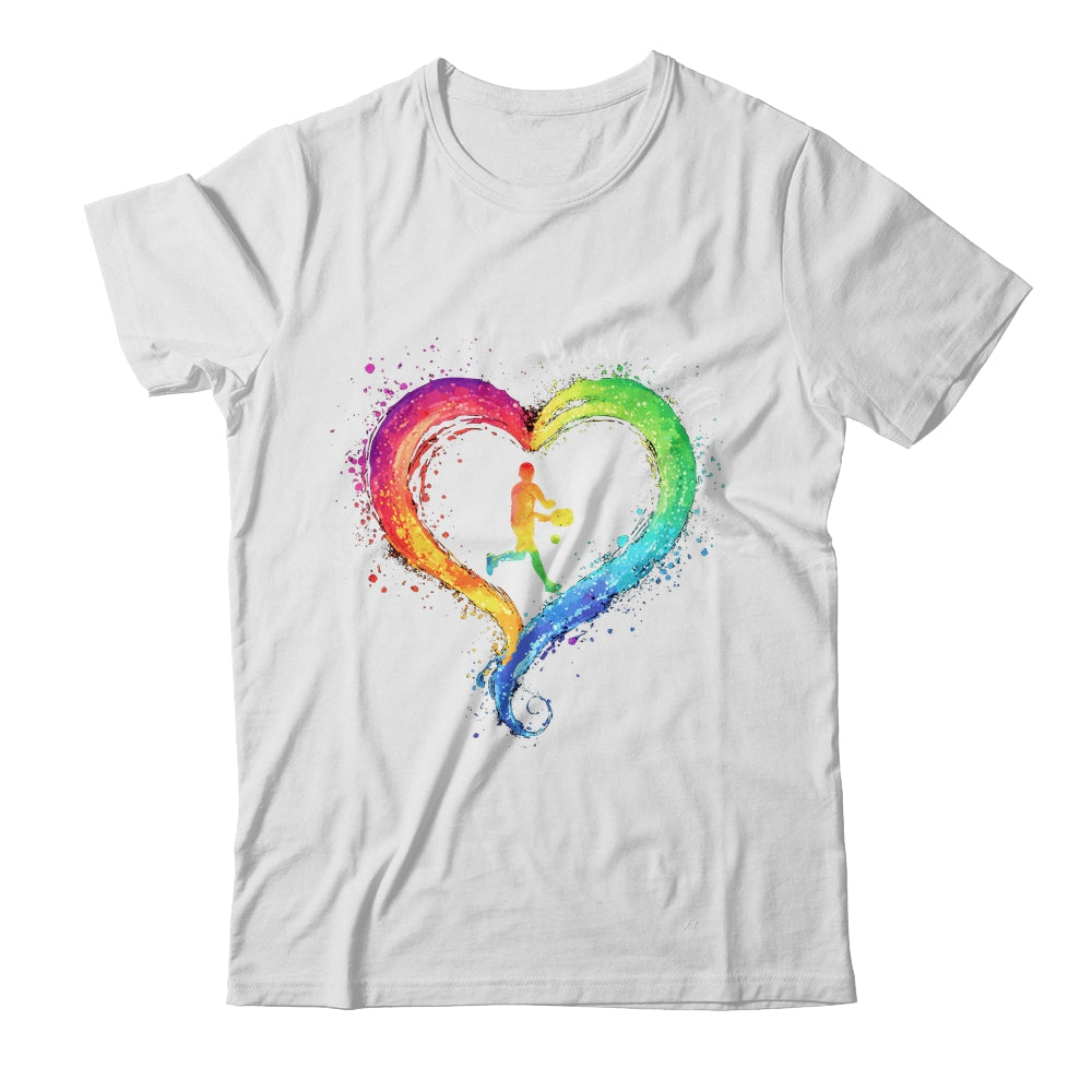 I Love Pickleball Watercolors Funny Pickleball Girl Player Shirt & Tank Top | siriusteestore