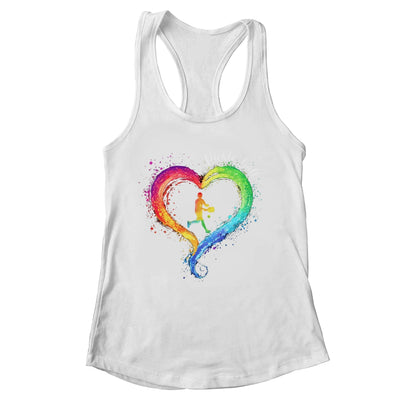 I Love Pickleball Watercolors Funny Pickleball Girl Player Shirt & Tank Top | siriusteestore